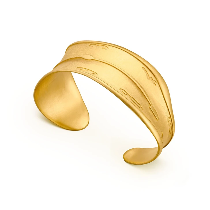 Dali Gold Clock Bracelet