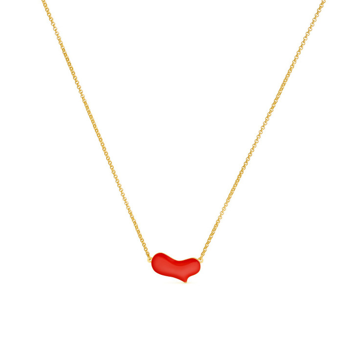 Miro Red Heart Necklace