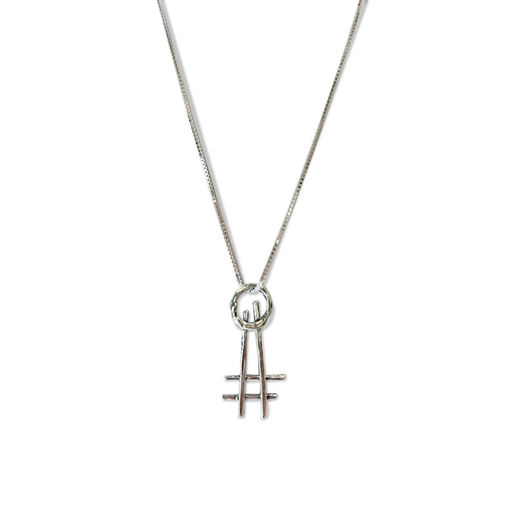 Ladder to the Moon 16" Necklace