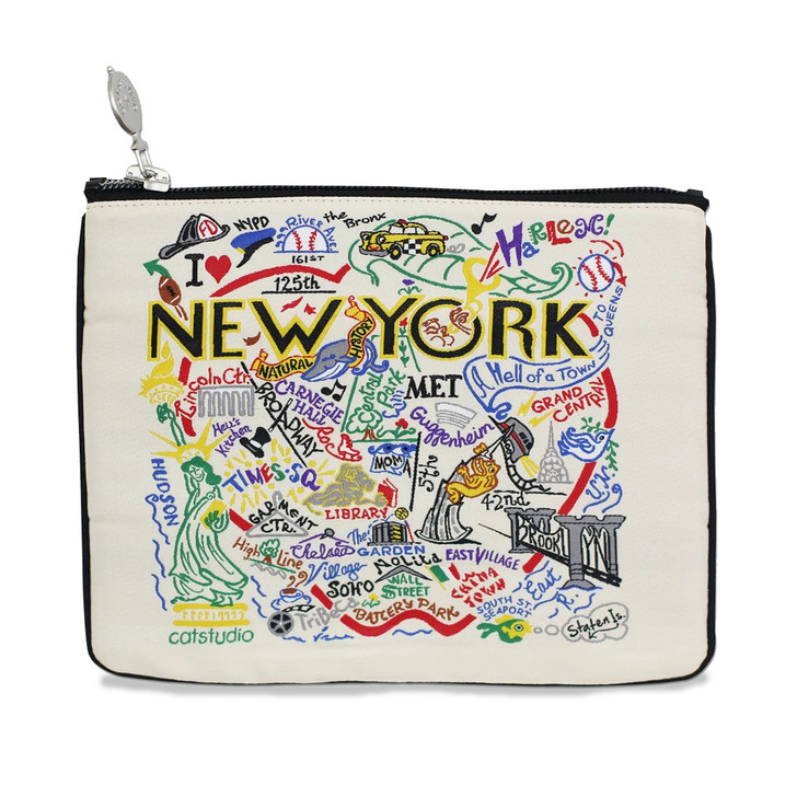 New York Zipper Pouch