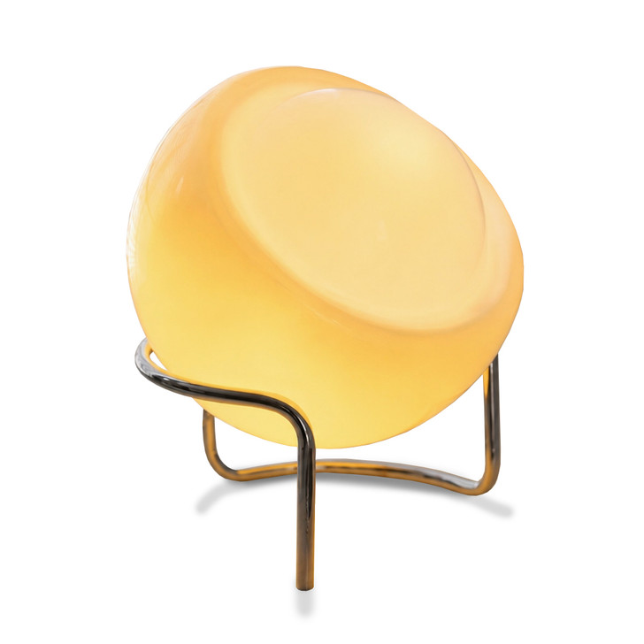Color Changing Glass Table Lamp - Yellow