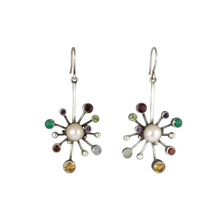 Mid Century Big Bang SS Earrings