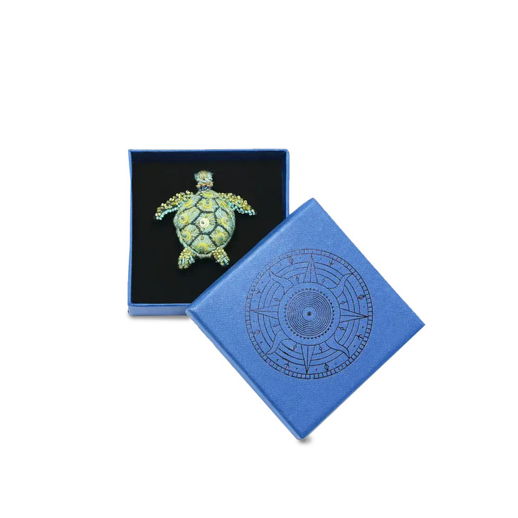 Sea Turtle Brooch