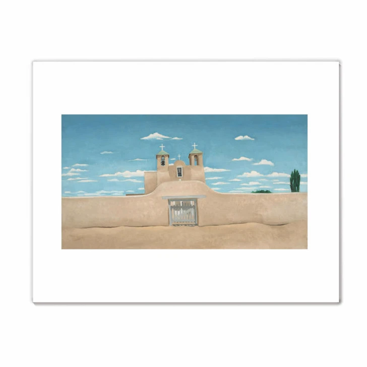 Front of Ranchos Church 11x14 Print