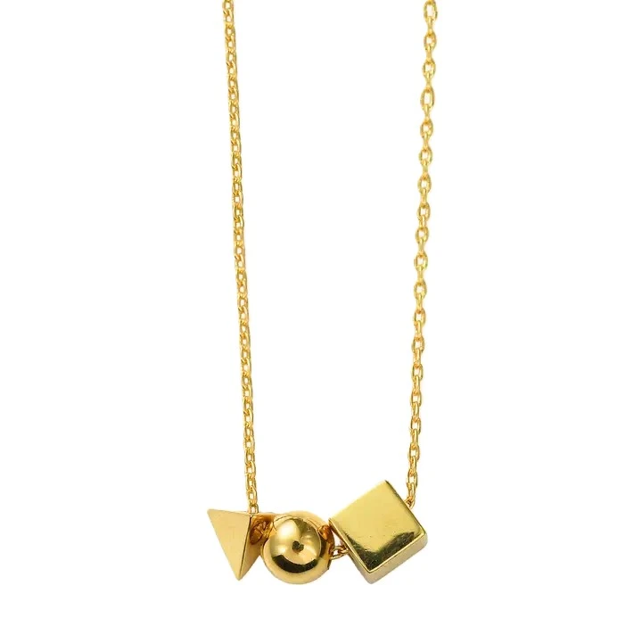 Wright's Childhood Block Necklace