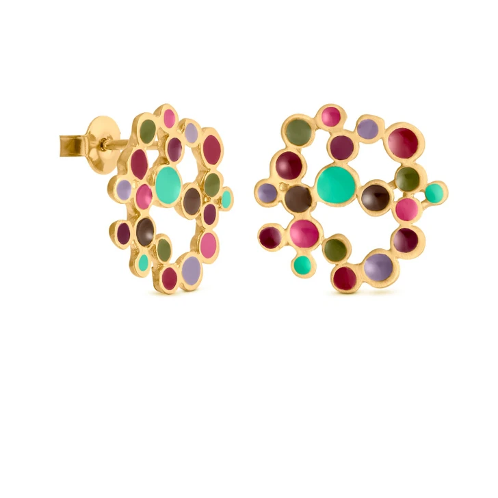 Candy Colors Stud Earrings