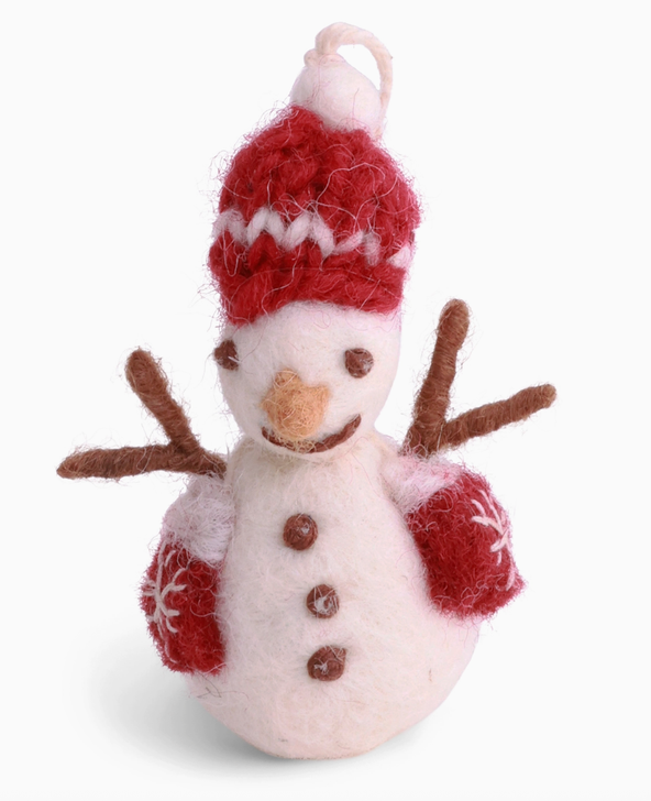 Snowman with Mittens