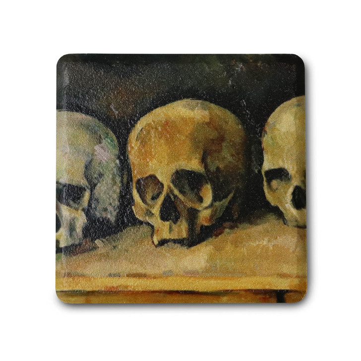 Cezanne's The Three Skulls Coaster