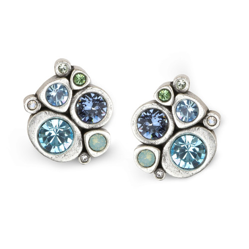 アクセサリー CTHY HERITAGE HIGH-END JEWELRY CLIP Zephyr Honeycomb Clip Earrings - Detroit Institute of Arts