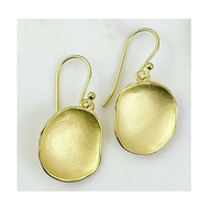 Wish Pod Earrings, Gold