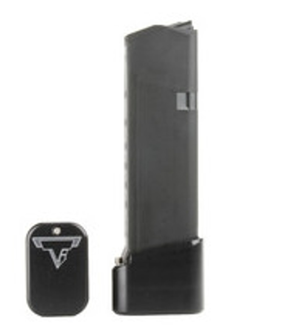 TTI GLOCK 19/23 Base Pad Mag Extension (+4/5, Black) TTI GLOCK 19/23 Base Pad Mag Extension (+4/5, Black)