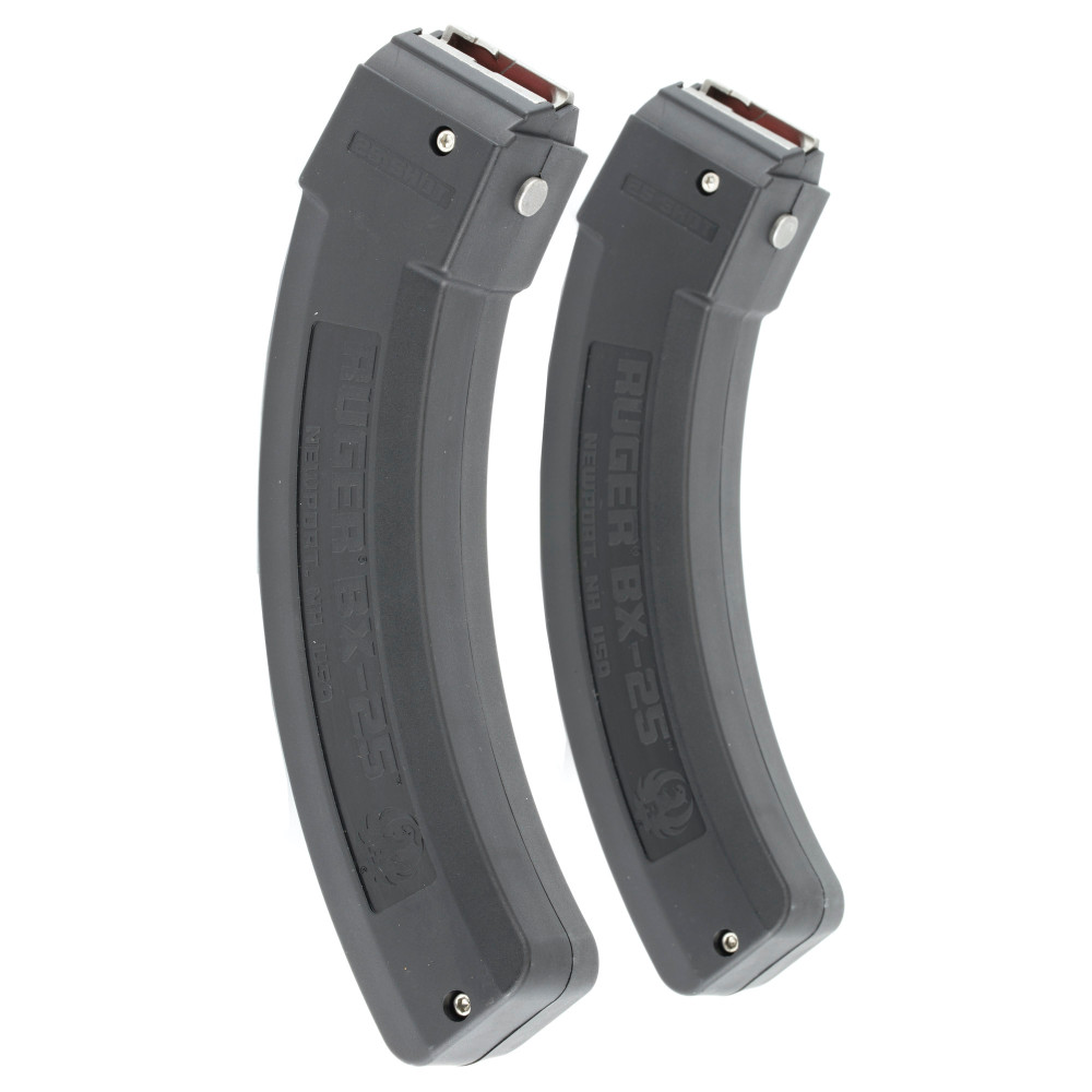 Ruger 10/22 BX-25 2-Pack of Magazines (.22LR, 25rd) 