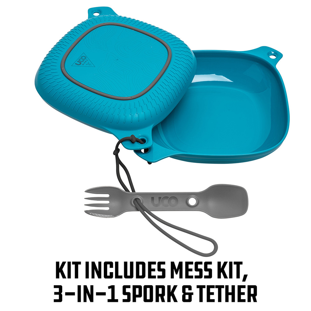 UCO 4-Piece Mess Kit (Classic Blue) UCO 4-Piece Mess Kit (Classic Blue)