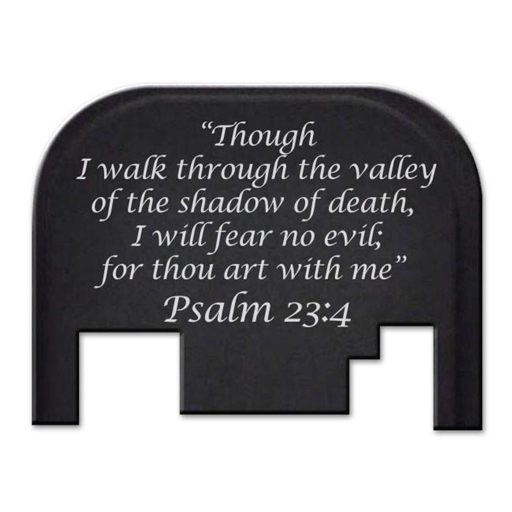 Bastion PSALM 23:4 GLOCK Slide Plate (Gen 1-4)