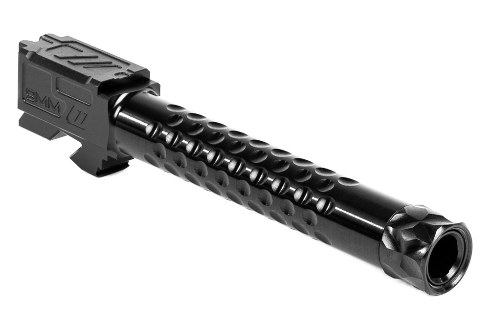 ZEV OPTIMIZED MATCH BARREL (G17, GEN1-4, 1/2X28, BLACK)