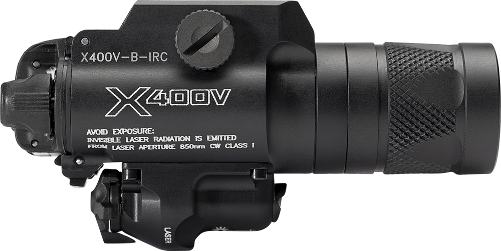 SUREFIRE X400V-B-IRC Vampire Weapon Light with Infrared Laser SUREFIRE X400V-B-IRC Vampire Weapon Light with Infrared Laser