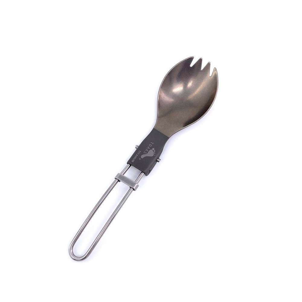 TOAKS Titanium Folding Spork  TOAKS Titanium Folding Spork