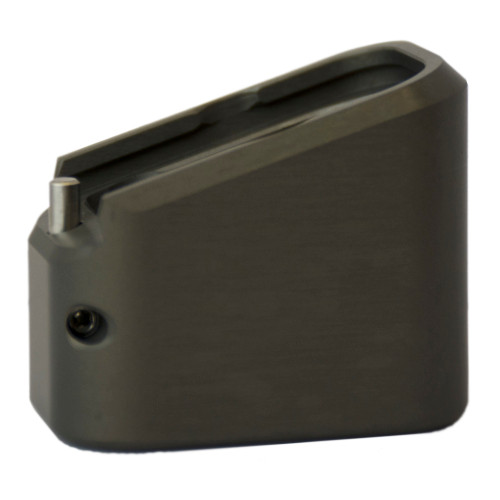 TTI GLOCK 9/40 Full Size Base Pad Mag Extension (+5/6, Titanium Grey)