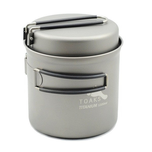 TOAKS TITANIUM 1100ML POT WITH PAN