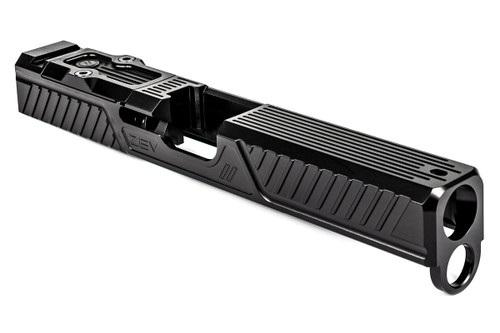 ZEV Z17 CITADEL STRIPPED SLIDE WITH RMR PLATE (3RD GEN, BLACK)