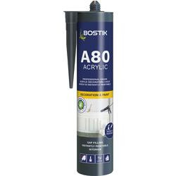 BOSTIK Pro-Sealant A80 Professional Grade Acrylic Decorators Caulk