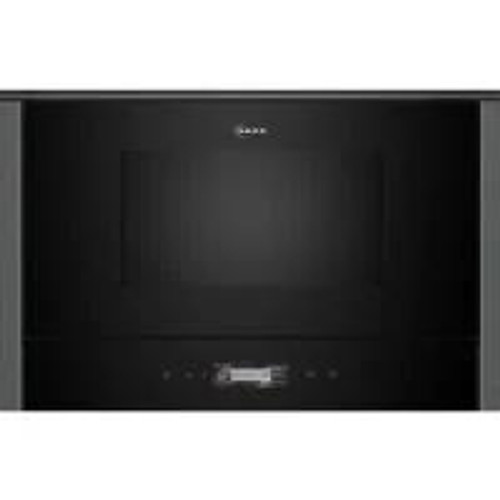 NEFF N70 NR4WR21G1B 38cm Tall, 60cm Wide Built In Compact Microwave - Graphite Grey