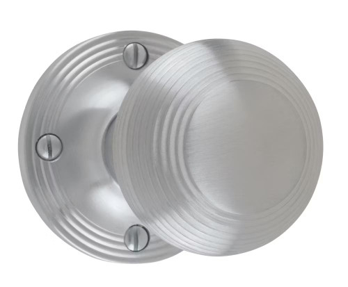 Carlisle Brass M1001CP Queen Anne Unsprung Knob, Satin Chrome, 52 mm