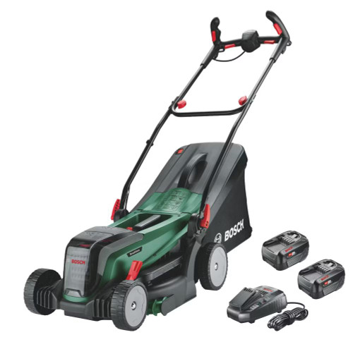 Bosch Cordless Lawnmower UniversalRotak 2x18V-37-550