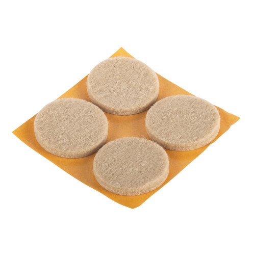Fix-O-Moll Big-Duo Parquet Flooring 35 mm Pack of 4 Natural Round