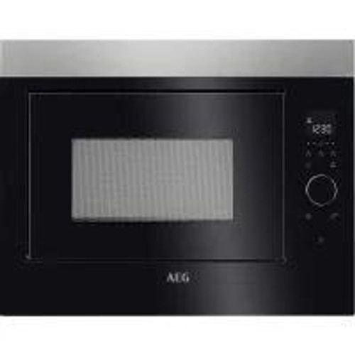 AEG 26L 900W Built-in Microwave - Black & Stainless Steel