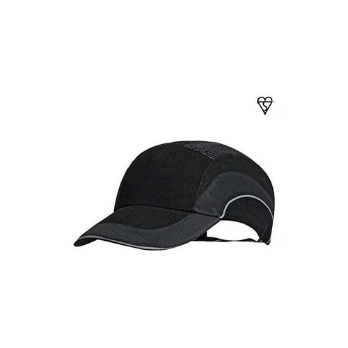 JSP Hardcap™ A1+ Bump Cap - 7cm Peak - Black (ABR000-001-100)