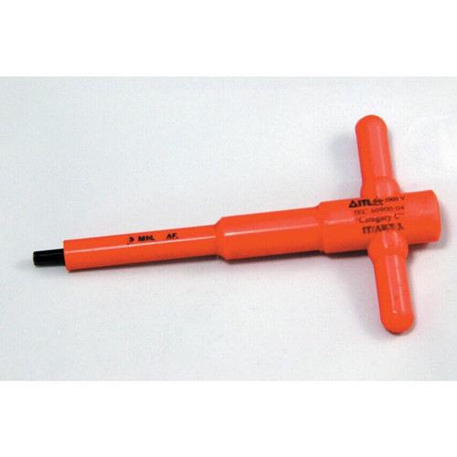 Insulated Tools Ltd 2760 3 mm Light T Handle Hex Driver