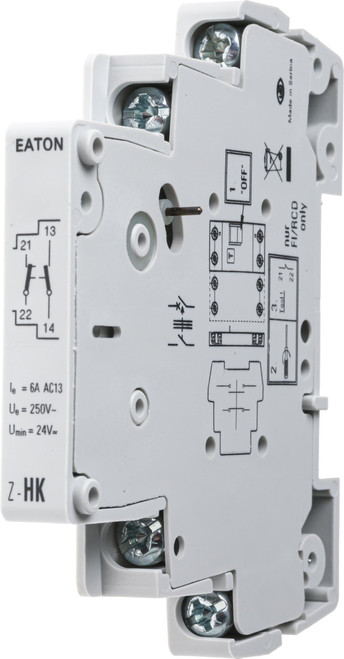 Eaton (Installation) Auxiliary Switch - HK Eaton (Installation) Auxiliary Switch - HK