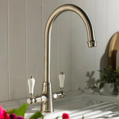 Abode LUDLOW Monobloc Tap - BRUSHED NICKEL - AT1216