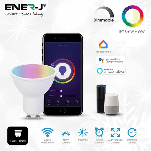 5W GU10 Wifi Smart Light LED Bulb (3 Pack)