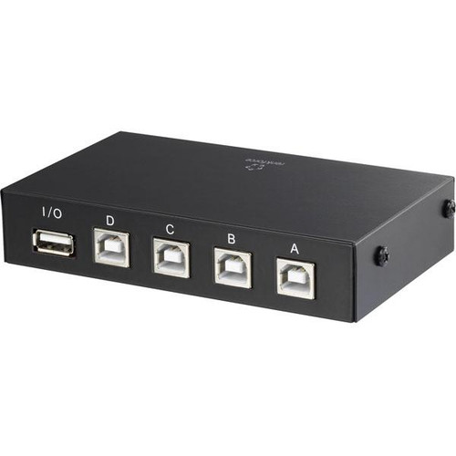 Renkforce 4 Ports Switch USB 2.0 Black