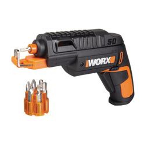 WORX WX255.1 SD Slide Driver 4V Li-ion Screw Driver with Screw Holder Attachment