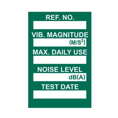 Vibration Control Mini Tag Insert Vibration Control Mini Tag Insert