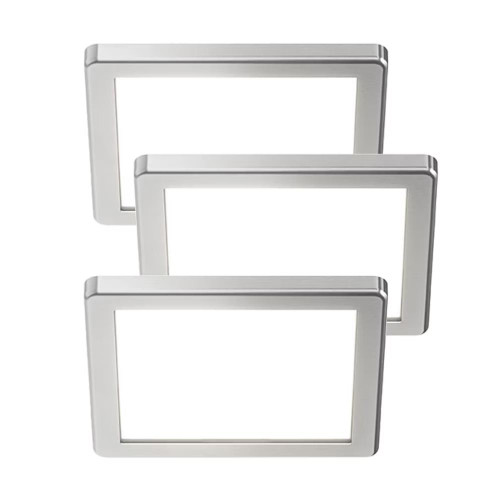 Sensio Plaza - Square Under Cabinet Light - 3 Light Kit Inc LED Driver with Plug - Natural White