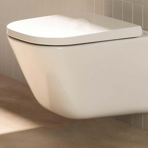 Roca A801D12001 The Gap Round Toilet Seat with Soft Drop, White Roca A801D12001 The Gap Round Toilet Seat with Soft Drop, White
