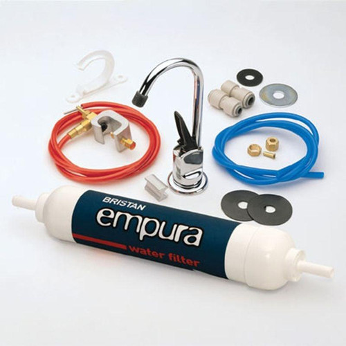 Bristan Empura 10 Inch Water Filter Chrome Plated Bristan Empura 10 Inch Water Filter Chrome Plated