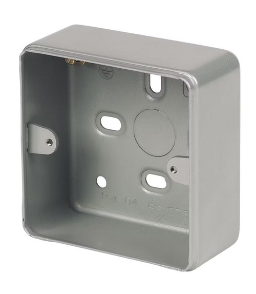 MK Electric Metalclad/Albany 1/2 Gang Box with Knockouts MK Electric Metalclad/Albany 1/2 Gang Box with Knockouts