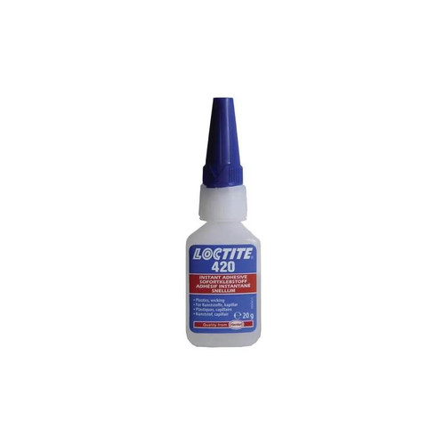 Loctite 420X20GRM LOC 420 Capillary General Purpose Ethyl-Based Instant Adhesive, 20 g Loctite 420X20GRM LOC 420 Capillary General Purpose Ethyl-Based Instant Adhesive, 20 g