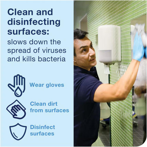 Tork Centrefeed Wiping Paper White M1