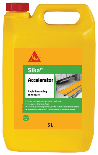 Sika Accelerator Rapid Hardening Admixture, 5 Litre