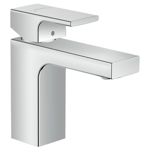 hansgrohe Vernis Shape Basin Mixer Tap 100 with Metal Pop-Up Waste Set, Chrome hansgrohe Vernis Shape Basin Mixer Tap 100 with Metal Pop-Up Waste Set, Chrome