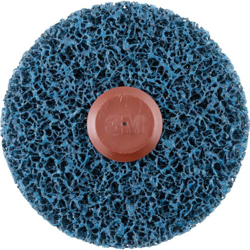 3M Scotch-Brite CG-ZS 150 x 25 x 8mm GP Spindle Mounted Disc - Blue 3M Scotch-Brite CG-ZS 150 x 25 x 8mm GP Spindle Mounted Disc - Blue