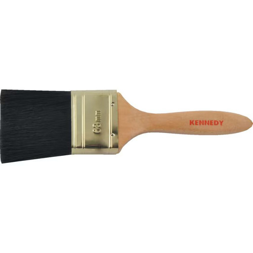 Kennedy-Pro Flat Paint Brush, Natural Bristle, 2 1/2in
