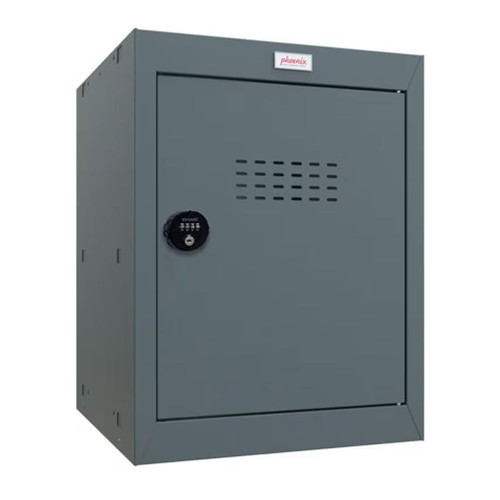 Phoenix Safe Company - CL Series - Cube Lockers - Anthracite Grey Size 2 Cube Locker With Combination Lock Phoenix Safe Company - CL Series - Cube Lockers - Anthracite Grey Size 2 Cube Locker With Combination Lock