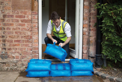 HydroSack Sandbag Alternative With Handles Pack of 2 Blue